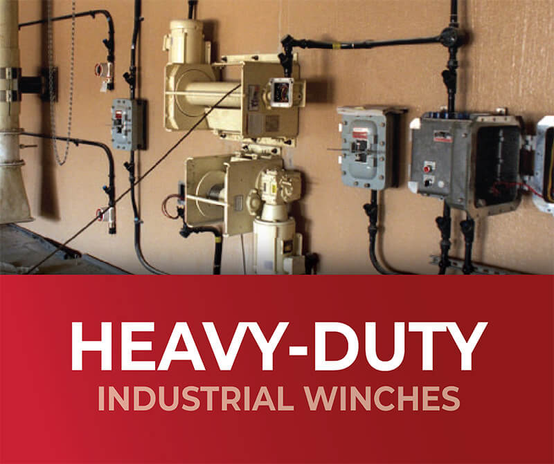 heavy duty industrial winches
