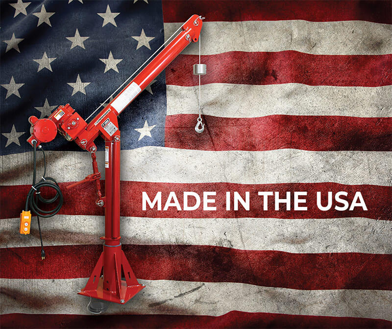 Made in the USA: A Leading Midwest Winch & Crane Manufacturer