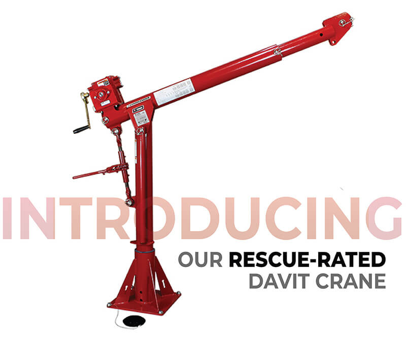 Rescue-Rated Davit Cranes for Emergency Situations