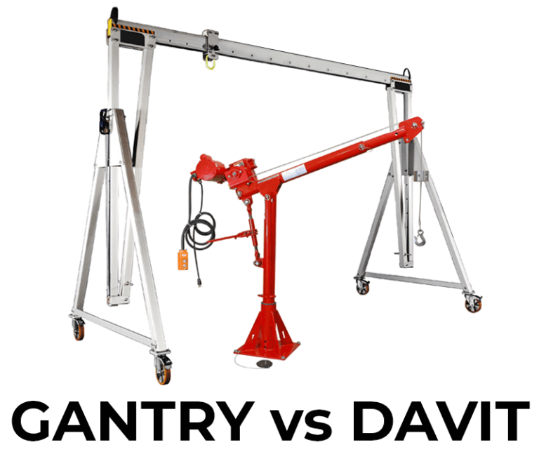 Davit Cranes vs. Gantry Cranes A Comprehensive Comparison Thern Inc.