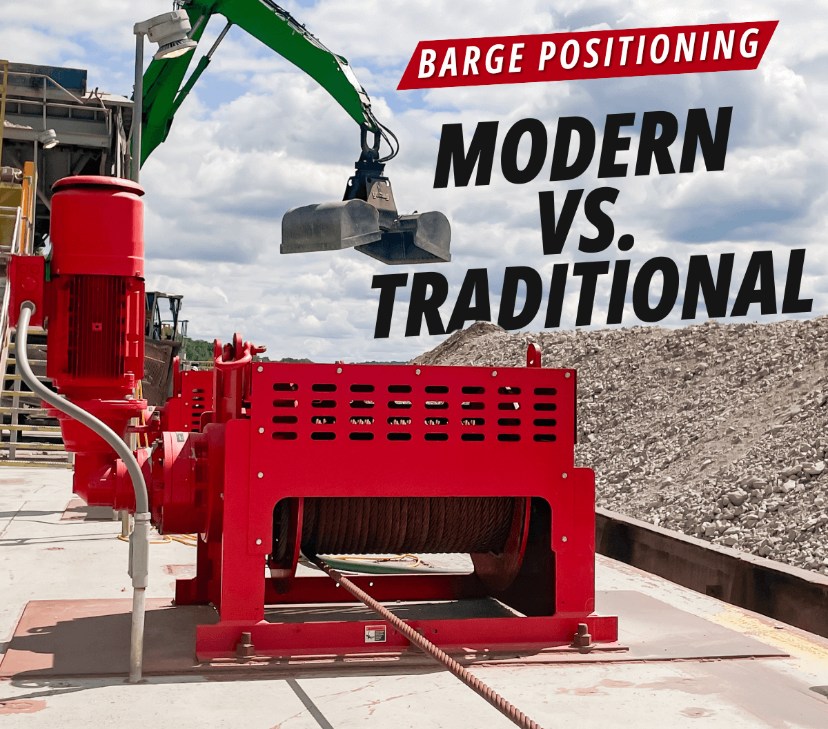 Barge Positioning: Modern Vs. Traditional