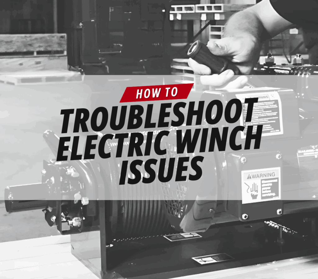 How to Troubleshoot Electric Winch Issues