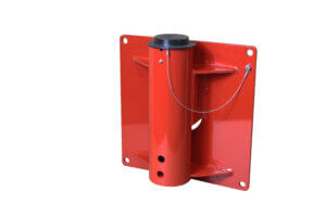 Product image of a red Thern wall mount.